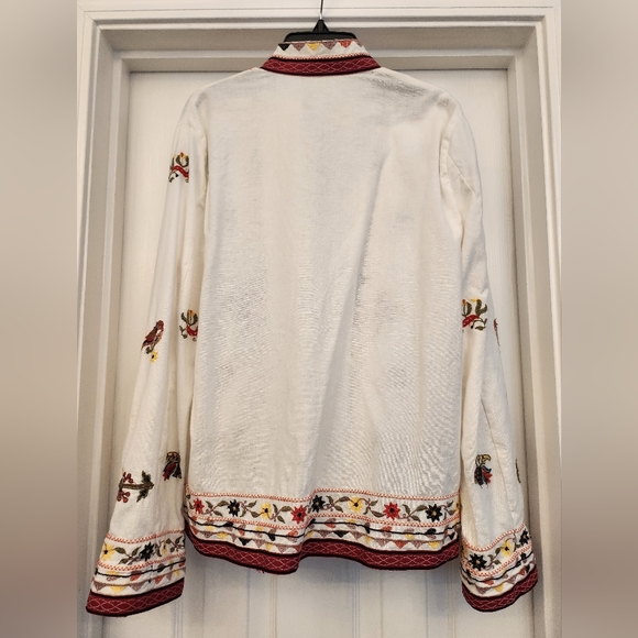 ZARA cotton jacket with embroidery - Picture 2 of 6